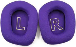 Soft Memory Foam Earpads for G733 G335 Headphone Ear Cushion Elastic Headphone Cover Headset Sleeve(Purple)