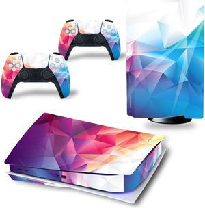 Game Console Full Protective Film Vinyl Skin Sticker For PS5PS5 Disk Screen Protector Capa Para Handle Stickers(TN-PS5Disk-4137)