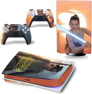 Star Wars PS5 Disk Skin Sticker Decal for PS5Disk Console and 2 Controllers PS5 Disk Skin Sticker Vinyl(TN-PS5Disk-4436)