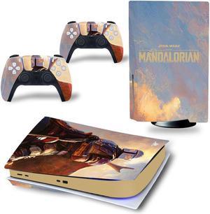 Star Wars PS5 Disk Skin Sticker Decal for PS5Disk Console and 2 Controllers PS5 Disk Skin Sticker Vinyl(TN-PS5Disk-4435)