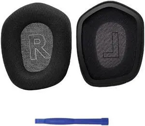 Upgraded Durable Earpads for G733 Earphone Cushion Earpads Mesh Earmuffs(Black)