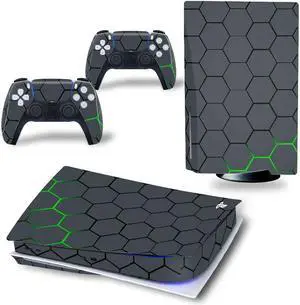 Game Console Full Protective Film Vinyl Skin Sticker For PS5PS5 Disk Screen Protector Capa Para Handle Stickers(TN-PS5Disk-4149)