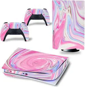 Game Console Full Protective Film Vinyl Skin Sticker For PS5PS5 Disk Screen Protector Capa Para Handle Stickers(TN-PS5Disk-4154)