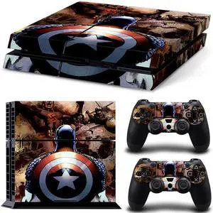 Game Console Vinyl Skin Sticker for PS4 PS 4 Controller GamePad Decal Protective Film(TN-PS4-2700)