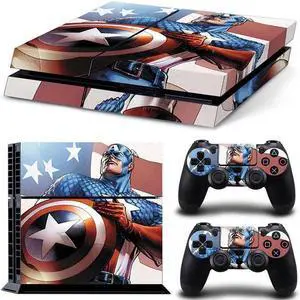 Game Console Vinyl Skin Sticker for PS4 PS 4 Controller GamePad Decal Protective Film(TN-PS4-2707)
