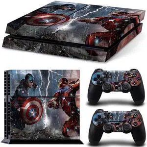 Game Console Vinyl Skin Sticker for PS4 PS 4 Controller GamePad Decal Protective Film(TN-PS4-2714)