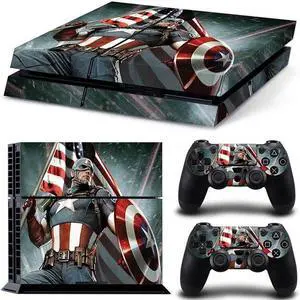 Game Console Vinyl Skin Sticker for PS4 PS 4 Controller GamePad Decal Protective Film(TN-PS4-2721)