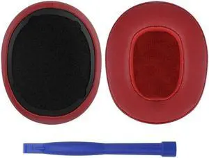 Elastic Ear pads Comfortable Earpads Cushion for Wireless Headset(Red)