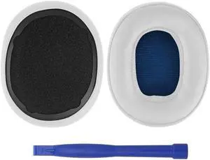 Elastic Ear pads Comfortable Earpads Cushion for Wireless Headset(White)