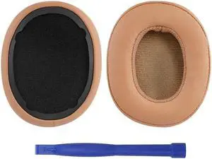 Elastic Ear pads Comfortable Earpads Cushion for Wireless Headset(Brown)