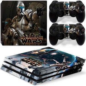Star Wars Vinyl Skin Sticker Protective Film for PS4 P S 4 Pro Console 2 Controllers Decal Game Accessories(TN-P4Pro-0055)