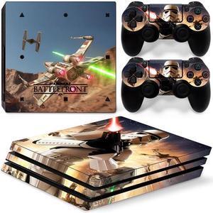 Star Wars Vinyl Skin Sticker Protective Film for PS4 P S 4 Pro Console 2 Controllers Decal Game Accessories(TN-P4Pro-0057)