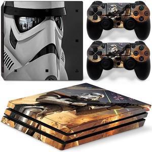 Star Wars Vinyl Skin Sticker Protective Film for PS4 P S 4 Pro Console 2 Controllers Decal Game Accessories(TN-P4Pro-0053)