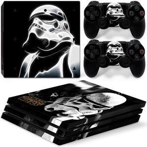 Star Wars Vinyl Skin Sticker Protective Film for PS4 P S 4 Pro Console 2 Controllers Decal Game Accessories(TN-P4Pro-0060)