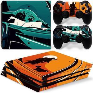 Star Wars Vinyl Skin Sticker Protective Film for PS4 P S 4 Pro Console 2 Controllers Decal Game Accessories(TN-P4Pro-0069)
