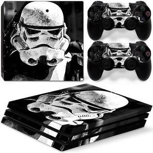 Star Wars Vinyl Skin Sticker Protective Film for PS4 P S 4 Pro Console 2 Controllers Decal Game Accessories(TN-P4Pro-0067)