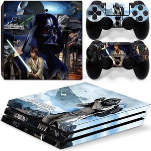 Star Wars Vinyl Skin Sticker Protective Film for PS4 P S 4 Pro Console 2 Controllers Decal Game Accessories(TN-P4Pro-0065)