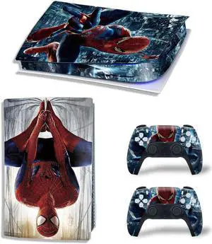 PS5 Digital Edition Skin Sticker Decal for PS5Console 2 Controllers PS5 Skin Sticker Vinyl(TN-PS5Digital-6414)