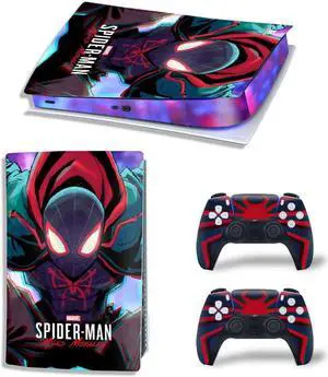 PS5 Digital Edition Skin Sticker Decal for PS5Console and 2 Controllers PS5 Skin Sticker Vinyl(TN-PS5Digital-4271)