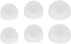 Ear Tips for SM-R177 Buds2 Earphone Replacement Ear Buds Ear Cap Ear Plug Eartips for Earbuds, 3Pairs(White) Ear Tips for SM-R177 Buds2 Earphone Replacement Ear Buds Ear Cap Ear Plug Eartips for Earbuds, 3Pairs(White)