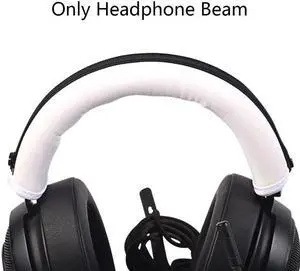 Replacements Ear Beam Cover with Zipper for  7.1 V2 Headset(White)