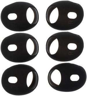 Ear Tips for airpods  2 Earphone Replacement Earbuds Ear Cap Ear Plug Eartip(Black)