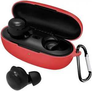 Earphone Covers Earbuds Sleeve Soft Sweatproof for shell for QCY T17 Headset(Red) Earphone Covers Earbuds Sleeve Soft Sweatproof for shell for QCY T17 Headset(Red)