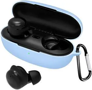Earphone Covers Earbuds Sleeve Soft Sweatproof for shell for QCY T20 Headset(Light Blue) Earphone Covers Earbuds Sleeve Soft Sweatproof for shell for QCY T20 Headset(Light Blue)