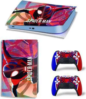 PS5 Digital Edition Skin Sticker Decal for PS5Console and 2 Controllers PS5 Skin Sticker Vinyl(TN-PS5Digital-4284)