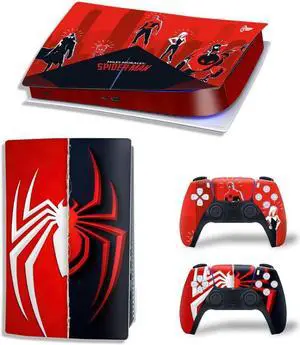 PS5 Digital Edition Skin Sticker Decal for PS5Console and 2 Controllers PS5 Skin Sticker Vinyl(TN-PS5Digital-4288)