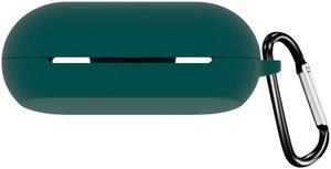 Dust-proof Shells Cases fors-ony- WF-C500 Wireless Earbuds Protective Cases Storage Boxes Earphone Covers(Dark green)