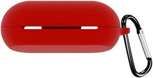Dust-proof Shells Cases fors-ony- WF-C500 Wireless Earbuds Protective Cases Storage Boxes Earphone Covers(Red)
