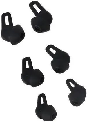 Ear Tips For Hua-wei Freelace  Bluetooth-compatible Earphones Silicone Earbud(Black)
