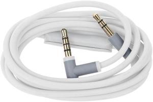 Detachable 3.5mm Gaming Headphone Cable 1.4M for Solo2.0 Headset Gaming Headsets  Cord Cable Noise Cancelling(White)