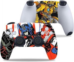 For PS5 Gamepad Skin Sticker Protective Case for PS5 Controllers for PS5 Joystick Accessories Film(TN-PS5QH-0190)