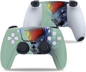 For PS5 Gamepad Skin Sticker Protective Case for PS5 Controllers for PS5 Joystick Accessories Film(TN-PS5QH-0186)