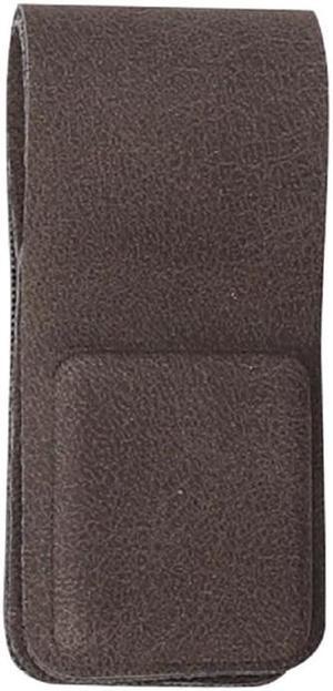 Magnetic Leather Cable Straps Cord  Portable Earphone Cord Winder Keeper Cable Management Cable Tie for Work(dark gray)