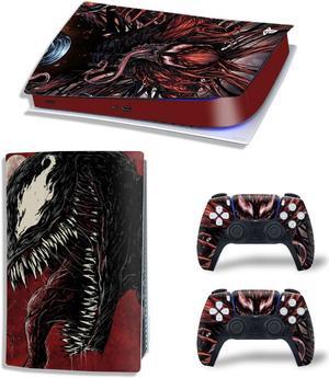 Venom Vinyl Skin Sticker For PS5Digital PS5 Game Console Game Handle Full Protective Film(TN-PS5Digital-10267)
