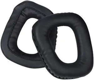 1 Pair Earpads Ear Pads Cushions Earphone Cover for G35 G930(Black)