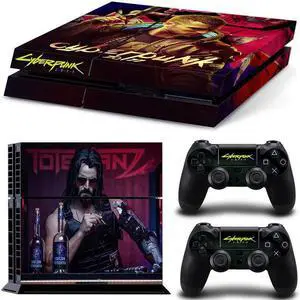 Printing Game Console Vinyl Skin Sticker for PS4 PS 4 Controller GamePad Decal Protective Film Para(TN-PS4-9199)