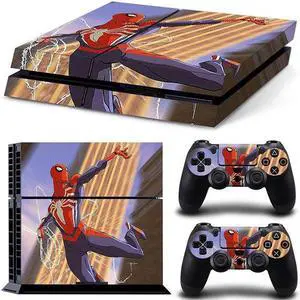 Game Console Vinyl Skin Sticker for PS4 Controller GamePad Decal Full Protective Film(TN-PS4-6777)