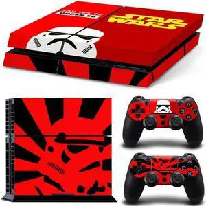 Star Wars Game Console Vinyl Skin Sticker for PS4 Controller GamePad Decal Printing Protective Film(TN-PS4-1880)