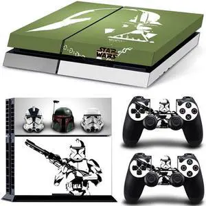 Star Wars Game Console Vinyl Skin Sticker for PS4 Controller GamePad Decal Printing Protective Film(TN-PS4-1882)