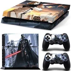 Star Wars Game Console Vinyl Skin Sticker for PS4 Controller GamePad Decal Printing Protective Film(TN-PS4-1886)