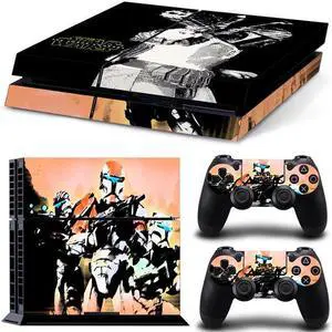 Star Wars Game Console Vinyl Skin Sticker for PS4 Controller GamePad Decal Printing Protective Film(TN-PS4-1894)