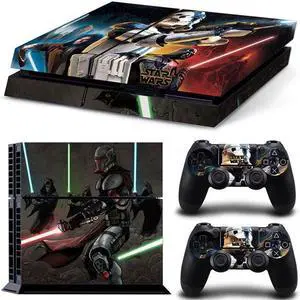Star Wars Game Console Vinyl Skin Sticker for PS4 Controller GamePad Decal Printing Protective Film(TN-PS4-1895) Star Wars Game Console Vinyl Skin Sticker for PS4 Controller GamePad Decal Printing Protective Film(TN-PS4-1895)