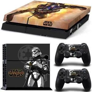 Star Wars Game Console Vinyl Skin Sticker for PS4 Controller GamePad Decal Printing Protective Film(TN-PS4-1896)