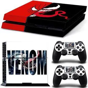 Venom Game Console Vinyl Skin Sticker for PS4 Controller GamePad Decal Printing Protective Film(TN-PS4-7173)
