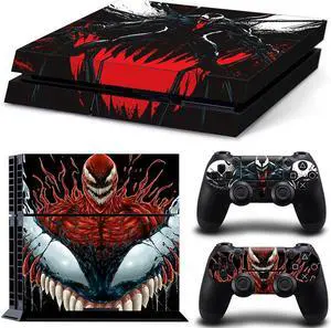 Venom Game Console Vinyl Skin Sticker for PS4 Controller GamePad Decal Printing Protective Film(TN-PS4-7178)