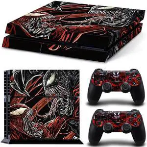 Venom Game Console Vinyl Skin Sticker for PS4 Controller GamePad Decal Printing Protective Film(TN-PS4-7182)